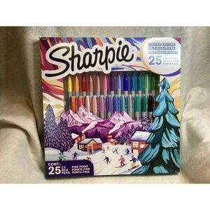 Sharpie 25-Count Limited Edition Fine Point Permanent Markers Set